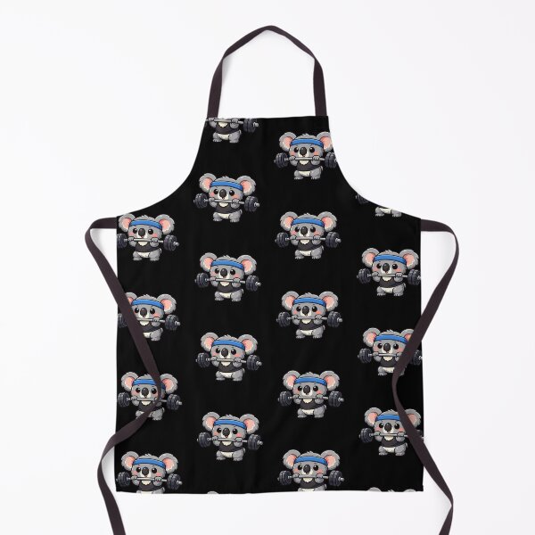 Item preview, A Koala lifting weight, Kawaii Cute Design designed and sold by shadow-bloom.