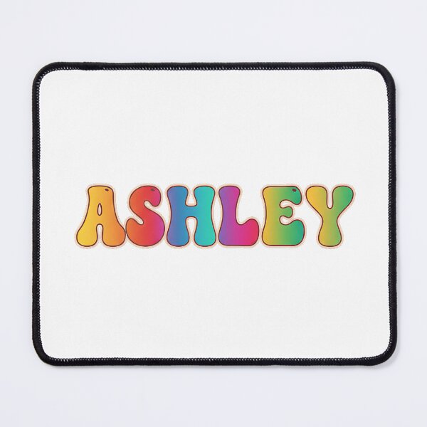 Item preview, ❤️ Ashley Personalized Name Wavy Retro Shirt, Coffee Mug, Sticker Gift designed and sold by HelixPedia.