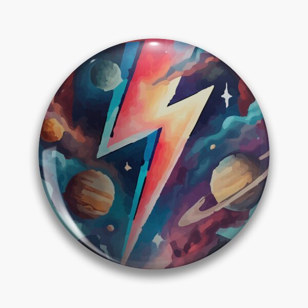 Item preview, Cosmic Starman 70s Portrait – Abstract Glam Rock Icon Art designed and sold by  Ojo de Lilith.