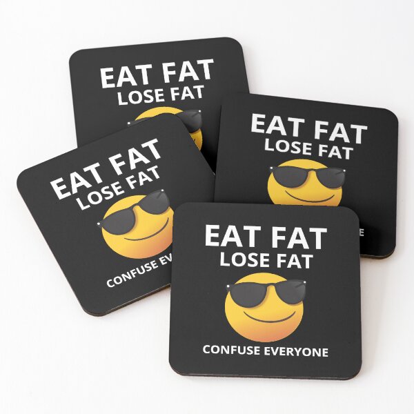 Item preview, Eat Fat Lose Fat Confuse Everyone – Funny Keto & Carnivore Diet Shirt designed and sold by MOKRONOS.