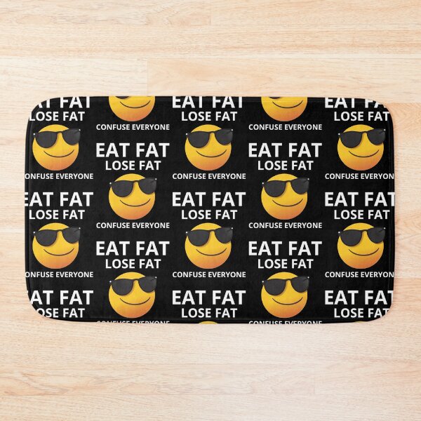 Item preview, Eat Fat Lose Fat Confuse Everyone – Funny Keto & Carnivore Diet Shirt designed and sold by MOKRONOS.