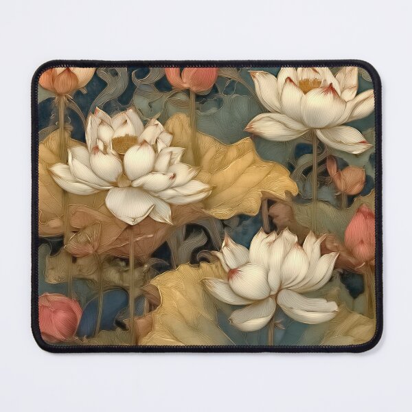 Artikelvorschau, Golden Lotus Calm entworfen und verkauft von casaloomaria.