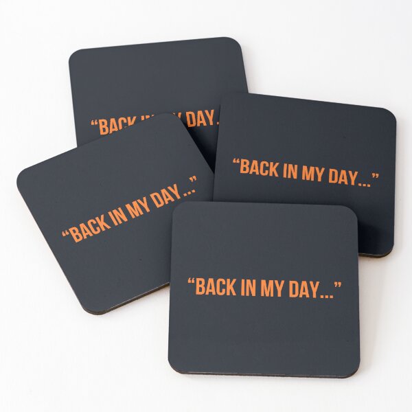 Item preview, Back In My Day Funny Dad Saying Father's Day Gift designed and sold by PrintBLAIDE.
