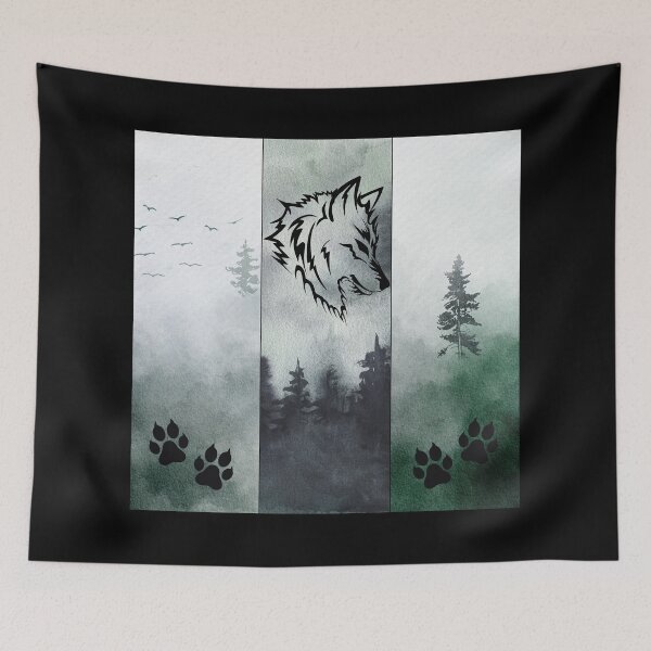Item preview, Wolf And Forest designed and sold by JokeAndStyle.