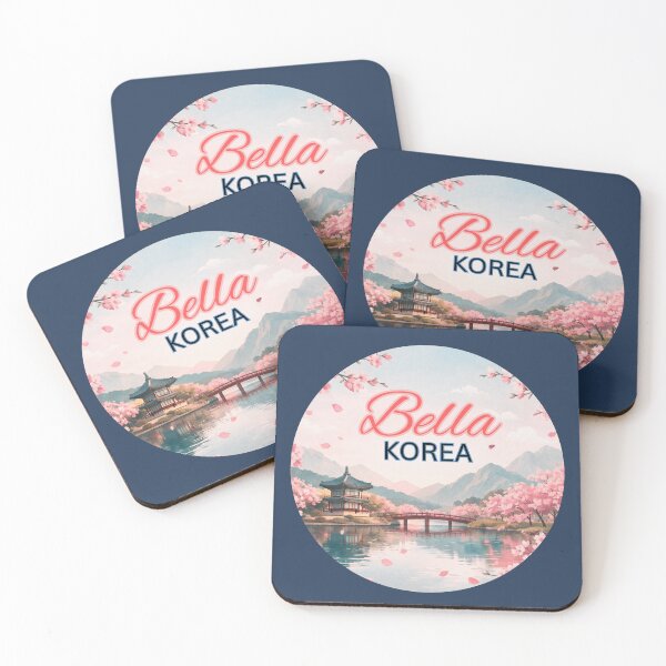 Item preview, Bella Korea – Gyeongbokgung Cherry Blossom Landscape designed and sold by mycreastyle.