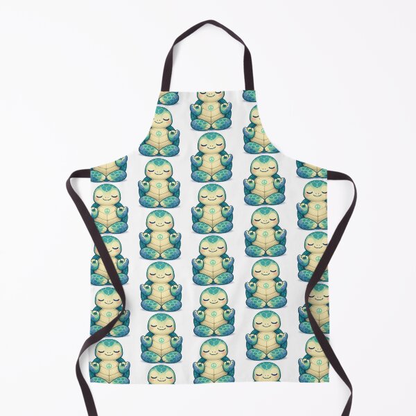 Item preview, Zen Sea Turtle Meditating In Peaceful Yoga Lotus Pose designed and sold by zoughlal.