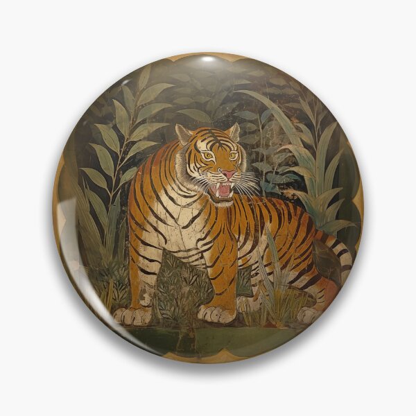 Item preview, Tamil Proverb Tiger Eat Grass designed and sold by Abstractarium.