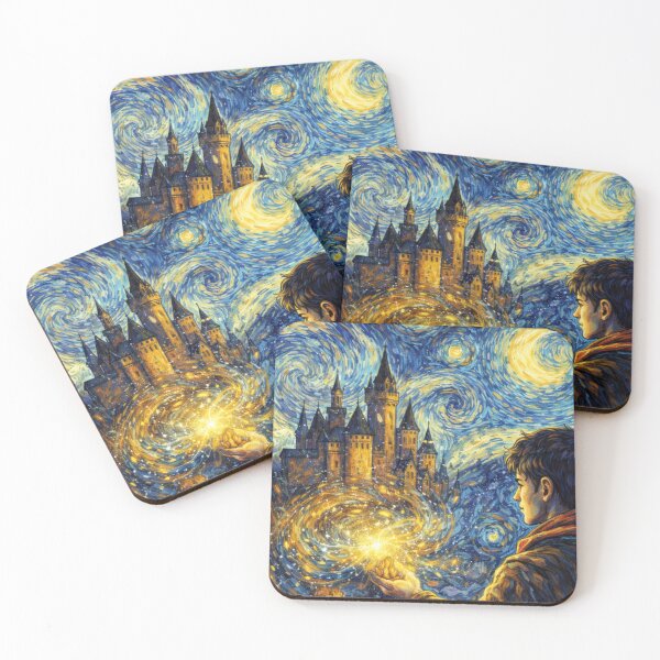 Item preview, Merlin Starry Night Wizard designed and sold by clearsunnyday.
