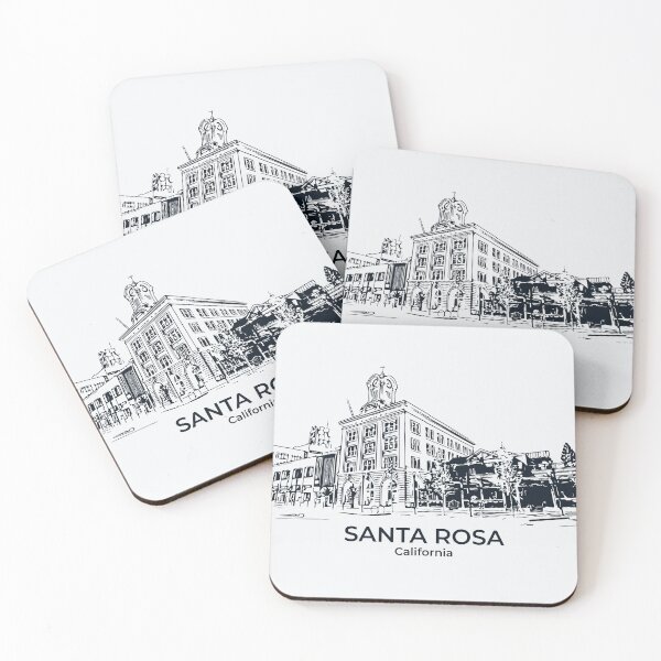 Item preview, Santa Rosa - California designed and sold by Lakeric Cityscapes.