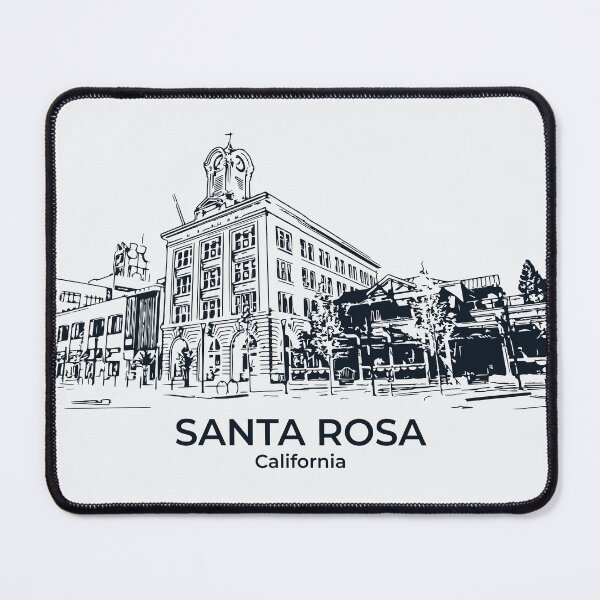 Item preview, Santa Rosa - California designed and sold by Lakeric Cityscapes.