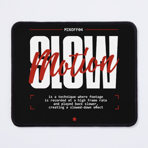 Item preview, Slow Motion Typography Quote – Bold Motivational Design designed and sold by Mikoff04-arts.