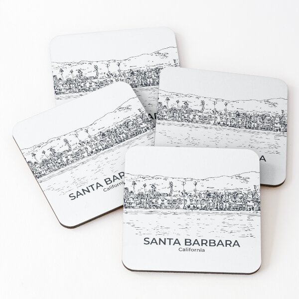 Item preview, Santa Barbara – California designed and sold by Lakeric Cityscapes.