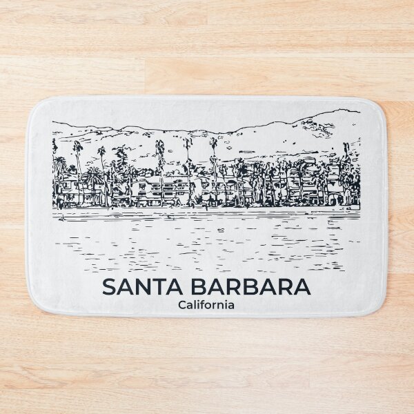 Item preview, Santa Barbara – California designed and sold by Lakeric Cityscapes.