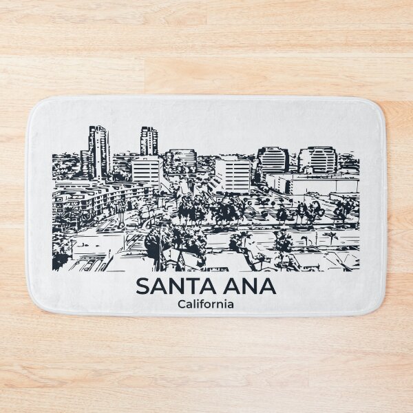 Item preview, Santa Ana – California designed and sold by Lakeric Cityscapes.