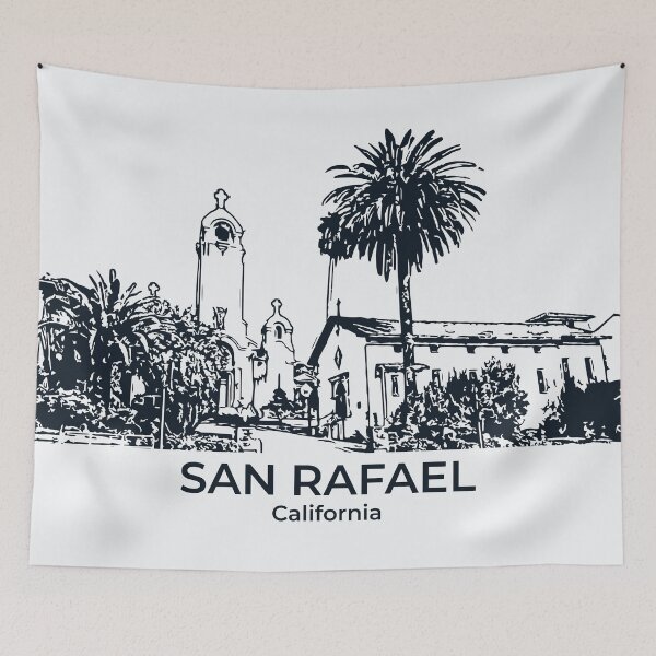 Item preview, San Rafael - California designed and sold by Lakeric Cityscapes.