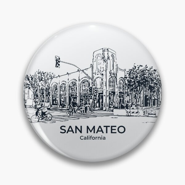 Item preview, San Mateo - California designed and sold by Lakeric Cityscapes.