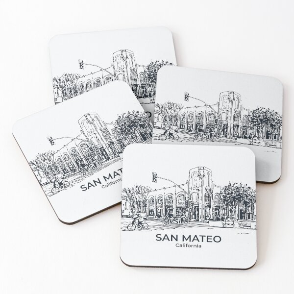 Item preview, San Mateo, California designed and sold by Lakeric Cityscapes.