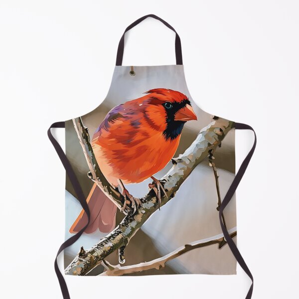 Item preview, RedCardinal Resting on Branch designed and sold by tomorrowsart.