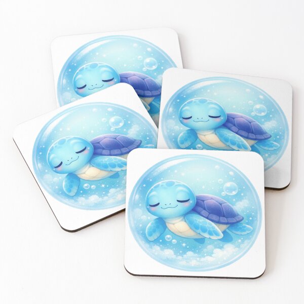 Item preview, Whimsical Sea Turtle Floating Inside A Magical Transparent Bubble designed and sold by zoughlal.