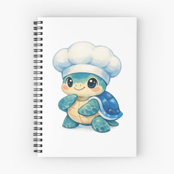 Item preview, Culinary Sea Turtle Wearing White Puffy Chef Hat designed and sold by zoughlal.