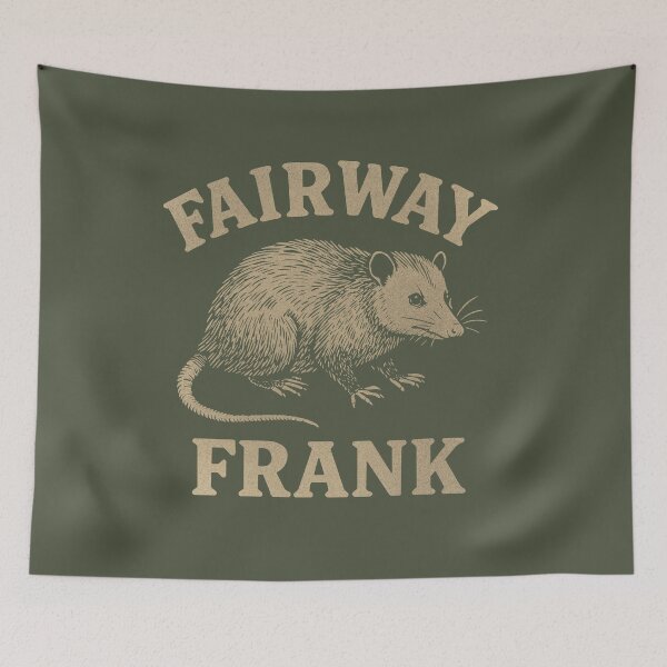 Item preview, Parks & Rec Fairway Frank Possum designed and sold by ChunkByChunk.