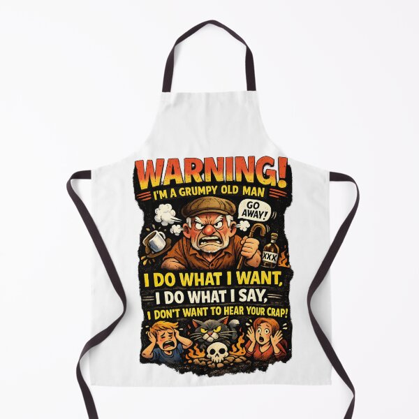 Item preview, Grumpy old man designed and sold by PaniJaga.