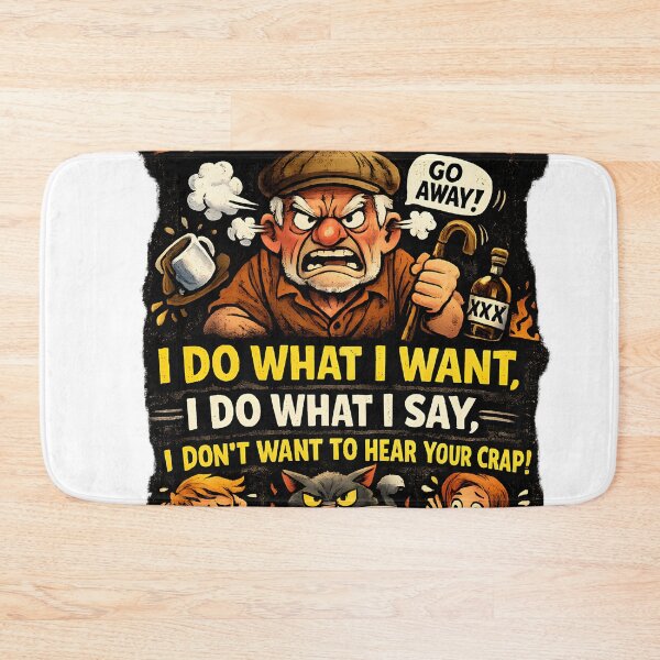 Item preview, Grumpy old man  designed and sold by PaniJaga.