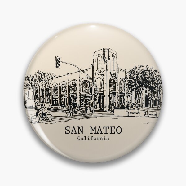 Item preview, San Mateo, California designed and sold by Lakeric Cityscapes.