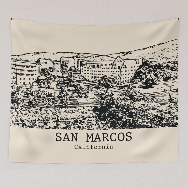 Item preview, San Marcos - California designed and sold by Lakeric Cityscapes.