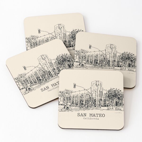 Item preview, San Mateo, California designed and sold by Lakeric Cityscapes.