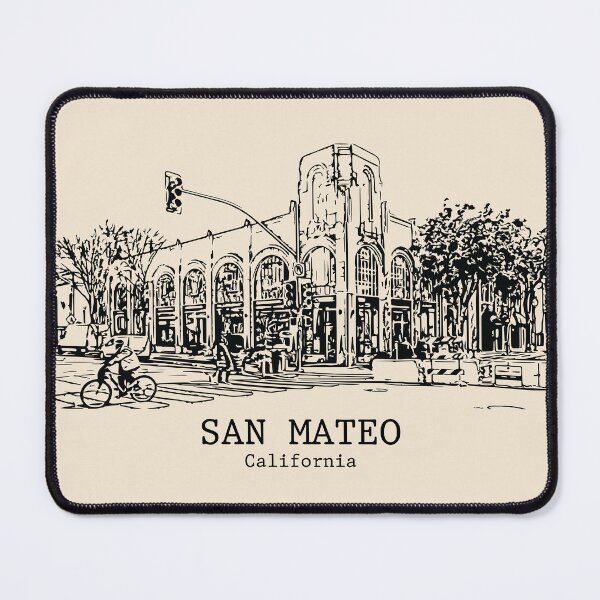 Item preview, San Mateo - California designed and sold by Lakeric Cityscapes.