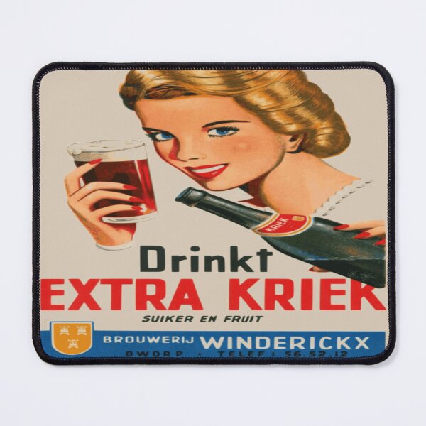 Item preview, Vintage publicity panel of Belgian beer brand 1949. designed and sold by RickTellon.