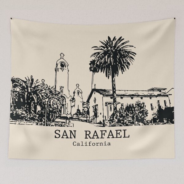Item preview, San Rafael - California designed and sold by Lakeric Cityscapes.