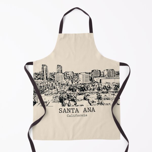 Artikelvorschau, Santa Ana – Kalifornien entworfen und verkauft von Lakeric Cityscapes.