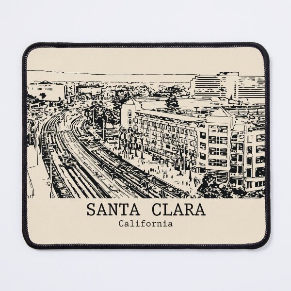 Item preview, Santa Clara – California designed and sold by Lakeric Cityscapes.