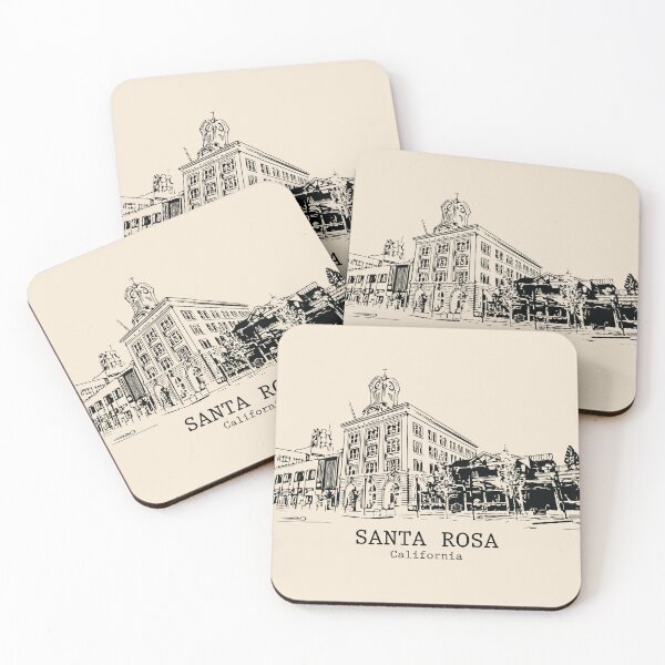 Item preview, Santa Rosa - California designed and sold by Lakeric Cityscapes.