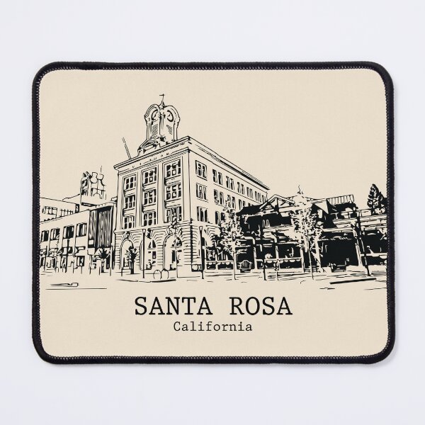 Item preview, Santa Rosa - California designed and sold by Lakeric Cityscapes.