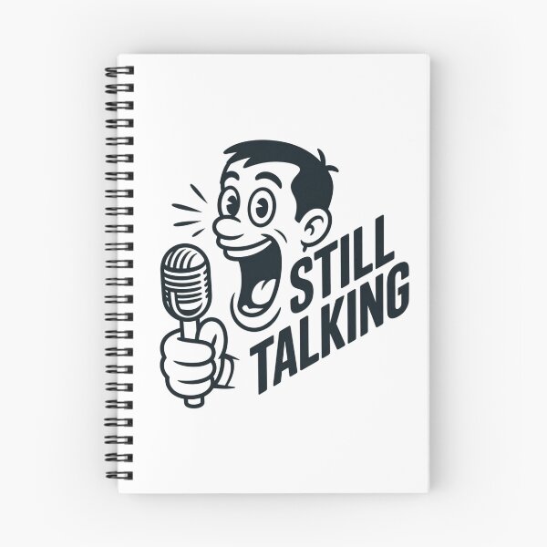 Item preview, The Talkative Leader – “Still Talking.” Funny Cartoon T-Shirt | Famous Energy Collection designed and sold by Karlas-things.