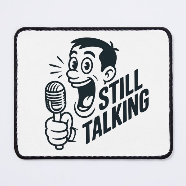 Item preview, The Talkative Leader – “Still Talking.” Funny Cartoon T-Shirt | Famous Energy Collection designed and sold by Karlas-things.
