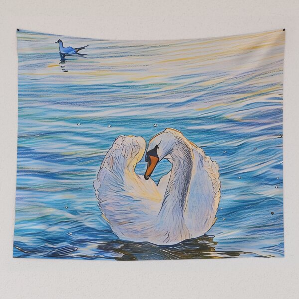 Item preview, Beauty of a Swan designed and sold by tomorrowsart.