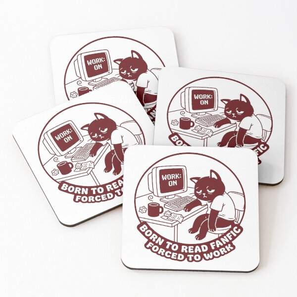 Item preview, Born to Read Fanfic Forced to Work designed and sold by ClarkeHolanda.