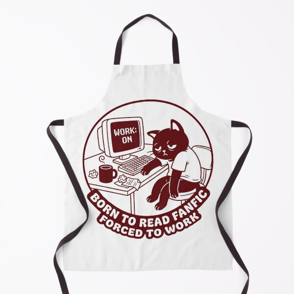 Item preview, Born to Read Fanfic Forced to Work designed and sold by ClarkeHolanda.