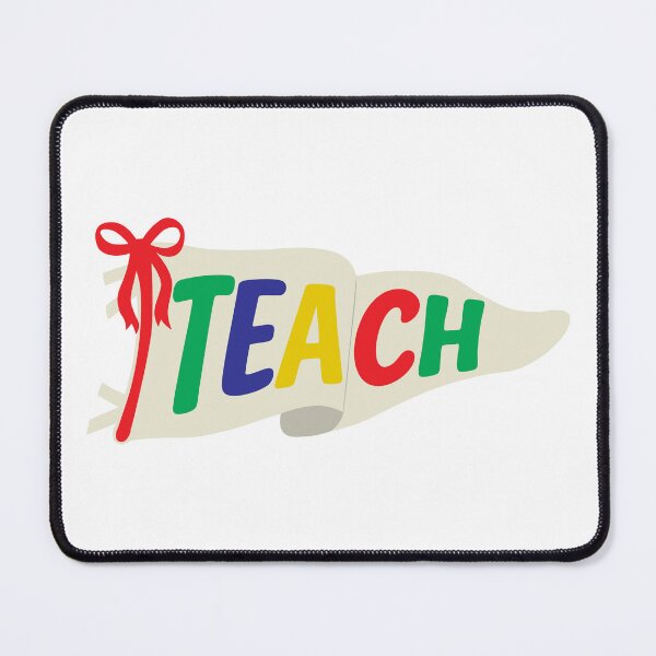 Item preview, "Teach" Pennant Flag designed and sold by jillianromero.