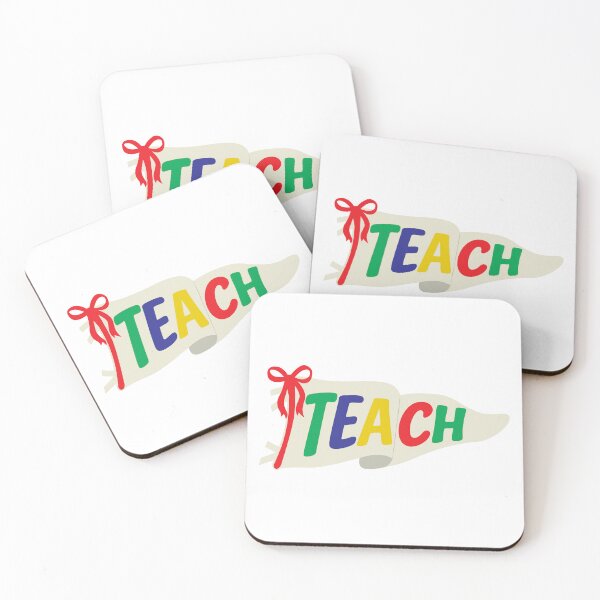 Item preview, "Teach" Pennant Flag designed and sold by jillianromero.