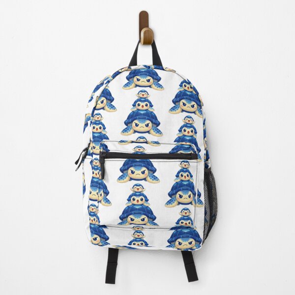 Item preview, Playful Stack Of Three Kawaii Sea Turtles Totem Art designed and sold by zoughlal.