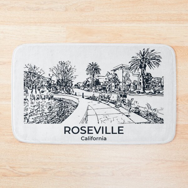Item preview, Roseville - California designed and sold by Lakeric Cityscapes.