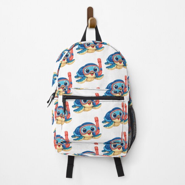 Item preview, Scuba Diving Sea Turtle Wearing Snorkel Mask And Gear designed and sold by zoughlal.