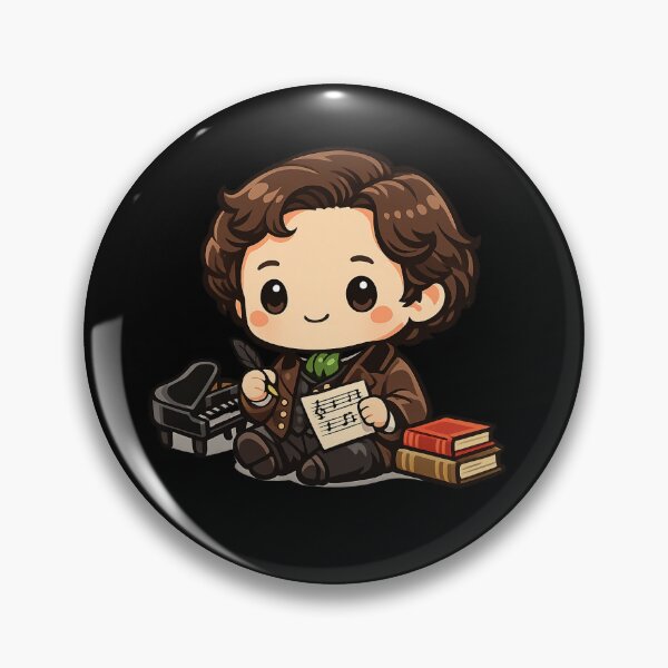 Item preview, Gioachino Rossini, Kawaii Cute Design designed and sold by shadow-bloom.