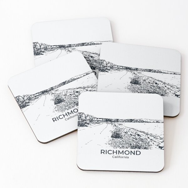 Artikelvorschau, Richmond - Kalifornien entworfen und verkauft von Lakeric Cityscapes.