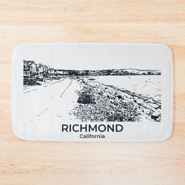 Artikelvorschau, Richmond - Kalifornien entworfen und verkauft von Lakeric Cityscapes.